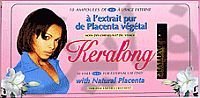Keralong Ampoules au placenta vegetal